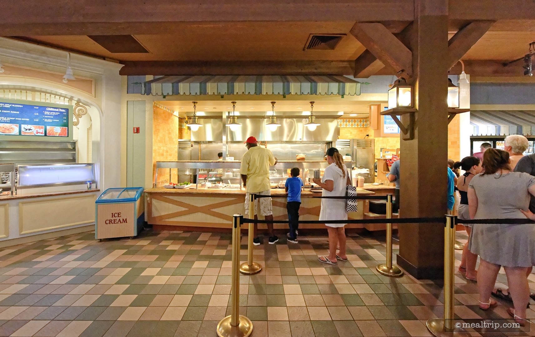 Photo Gallery for Riverside Mill Food Court Lunch and Dinner at Disney