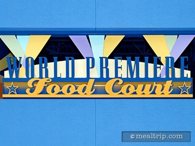 World Premiere Food Court - Lunch and Dinner