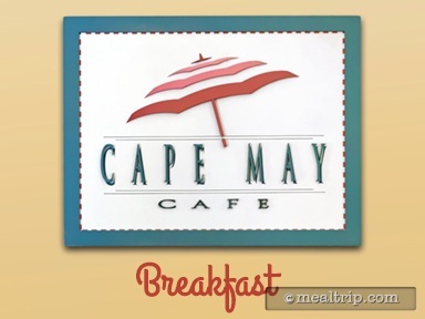 Cape May Cafe Breakfast
