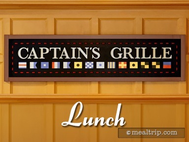 Captain's Grille Lunch