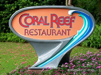 Coral Reef Restaurant Lunch Only