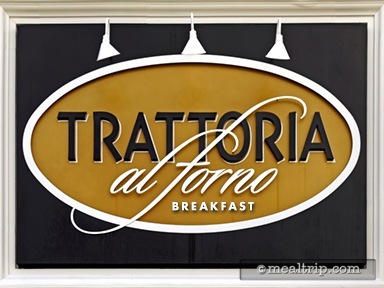 Trattoria al Forno Breakfast